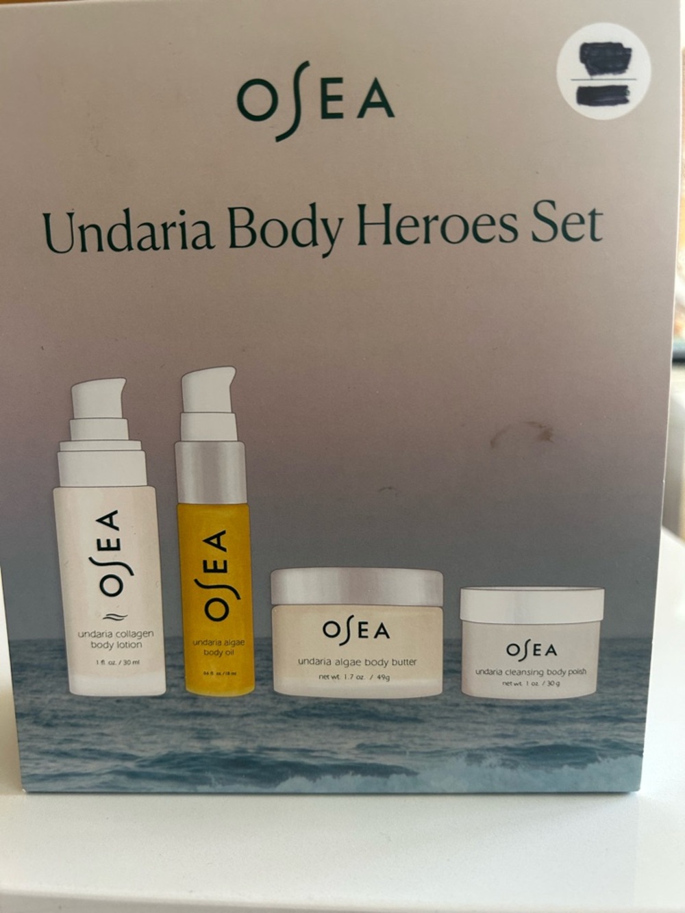 OSEA Undaria Body Heroes Set – Lotion, Body Oil, Body Butter, Body Polish
